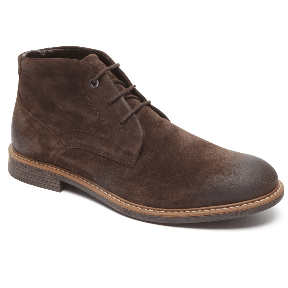 Rockport Mens Classic Break Chukka - Boots Brown - KNO896251